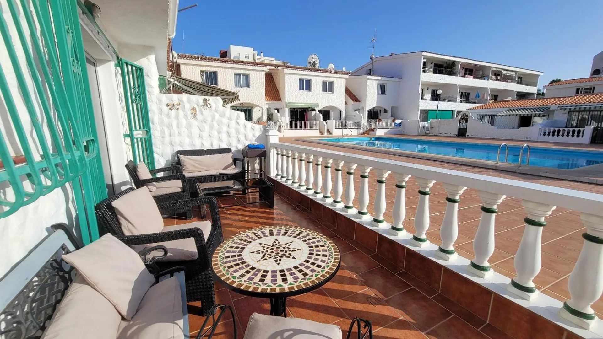 3 Bedroom Pool Front Bungalow In Costa Adeje 0*, Costa Adeje (Tenerife) Spanje